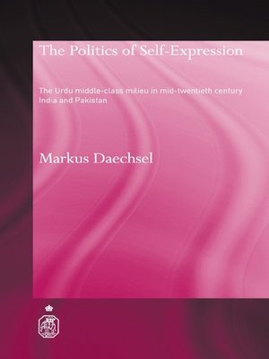 cover image of The Politics of Self-Expression